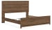 Broachmyn - King Panel Bed - Auburn