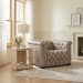MS - Savion Grandier Power Recliner With Power Headrest - Giovanni Taupe