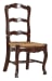 French - Ladderback Side Chair (Set of 2) - Dark Brown
