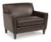 Digby - Chair And a Half - Dark Brown