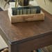 Sylvie - Short Bunching Table - Dark Brown