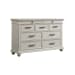 Slater - 9-Drawer Dresser - White