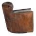 Kato - Leather Swivel Chair With Dark HOH