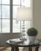Joaquin - Clear / Silver Finish - Crystal Table Lamp (Set of 2)