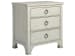 Escape - Nightstand - Pearl Silver