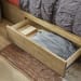 Normandy - King Panel Storage Bed - Light Brown