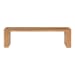 Post - Small Dining Bench - Natural