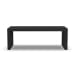 Waterfall - Rectangular Coffee Table - Black