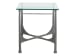 Metal Designs - Bruno Square End Table - Black