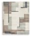 Larkport - Cream / Brown / Gray - Washable Large Rug