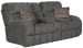 Ashland - Lay Flat Reclining Console Loveseat - Granite