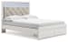 Altyra - Queen Panel Bed With Footboard Storage - White