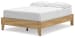 Bermacy - Light Brown - Full Platform Bed
