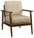 Bevyn - Beige - Accent Chair - Solid Wood Frame
