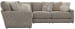 Turner - 3 Piece Sectional - Mushroom