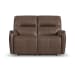 Wilson - Power Reclining Loveseat With Power Headrests - Café