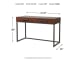 Horatio - Warm Brown/gunmetal - Home Office Small Desk