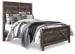 Wynnlow - Queen Crossbuck Panel Bed - Gray