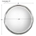 Orion - Round Mirror - Silver
