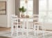 Gesthaven - Dining Room Counter Table Set (Set of 5) - Natural / White