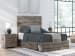 Graystorm - Full Panel Storage Bed - Brown Gray