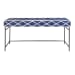 Writing Desk With Storage Drawer - Navy Blue - Multi