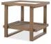 Sonnet - Rectangular End Table - Gray