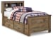 Trinell - Twin Bookcase Bed With 2 Storage Drawers - Brown