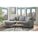 Caracas - Sectional Sleeper Chofa With Pull Bed, Drop Table & USB - Palmer Steel