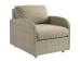 Sand Dune - Lounge Chair - Beige / White