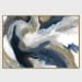 Ultra Marine I - 40" x 30" Canvas Art - Blue