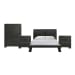 Allan - Queen Platform 4 Piece Bedroom Set - Black