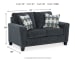 Abinger - Smoke - Loveseat