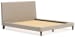 Cielden - Soft Gray - California King Upholstered Bed with Roll Slats