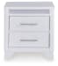 Jarlee - Two Drawer Night Stand - White