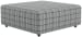Chappy - Castered Cocktail Ottoman - Smoke