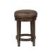 Aspen Skies - Console Swivel Stool - Dark Brown