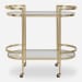 Isabelle - Gold Bar Cart