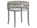 Silver Sands - Round End Table - Pearl Silver