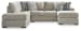 Calnita - Sisal - 2-Piece Sectional With Laf Corner Chaise