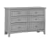 Bonanza - 6-Drawer Studio - Gray