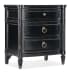 Charleston - Three-Drawer Nightstand - Black