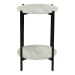 Melanie - Accent Table - White