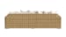 Playa - Sofa - Light Brown / White