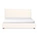Recharge - Queen Upholstered Bed - White