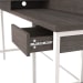 Dorrinson - Two-tone - 2 Pc. - L-desk With Storage, Swivel Desk Chair