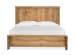 Laramie - Complete King Panel Bed - Honey Wheat