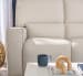 MS - Miles Zero Gravity Power Sofa With Power Headrest - White