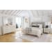Westland - Queen Upholstered 3 Piece Bedroom Set With Fabric - Almond Gray