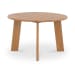 Delta - Round Outdoor Dining Table - Natural